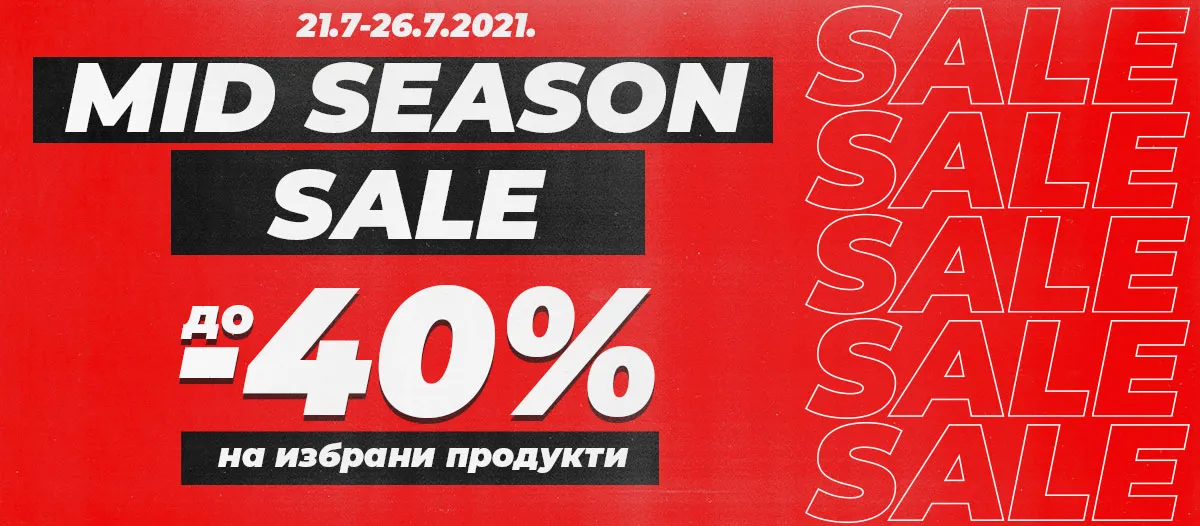 Mid season Sale up to -40%