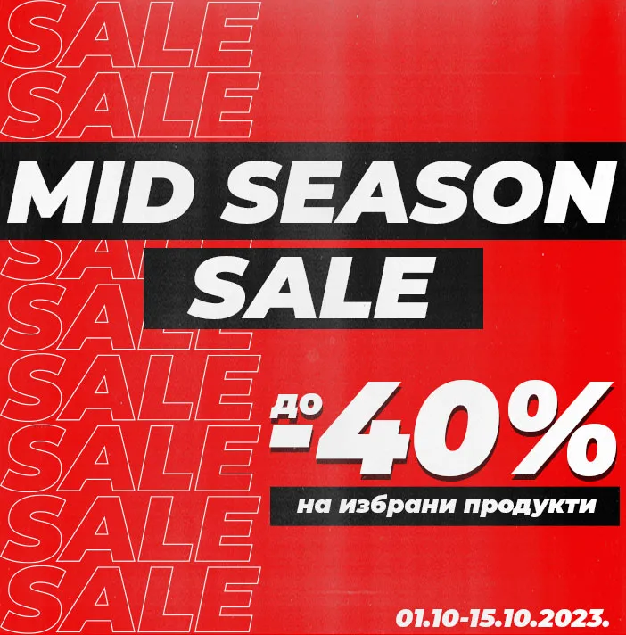 Mid season Sale up to -40%