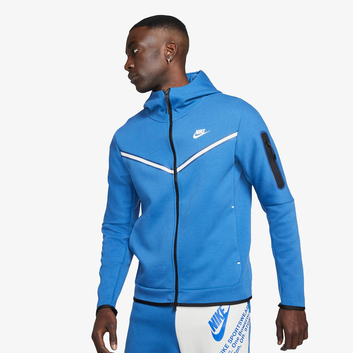 Nike M NSW TCH FLC HOODIE FZ WR | Спортни обувки, дрехи, оборудване