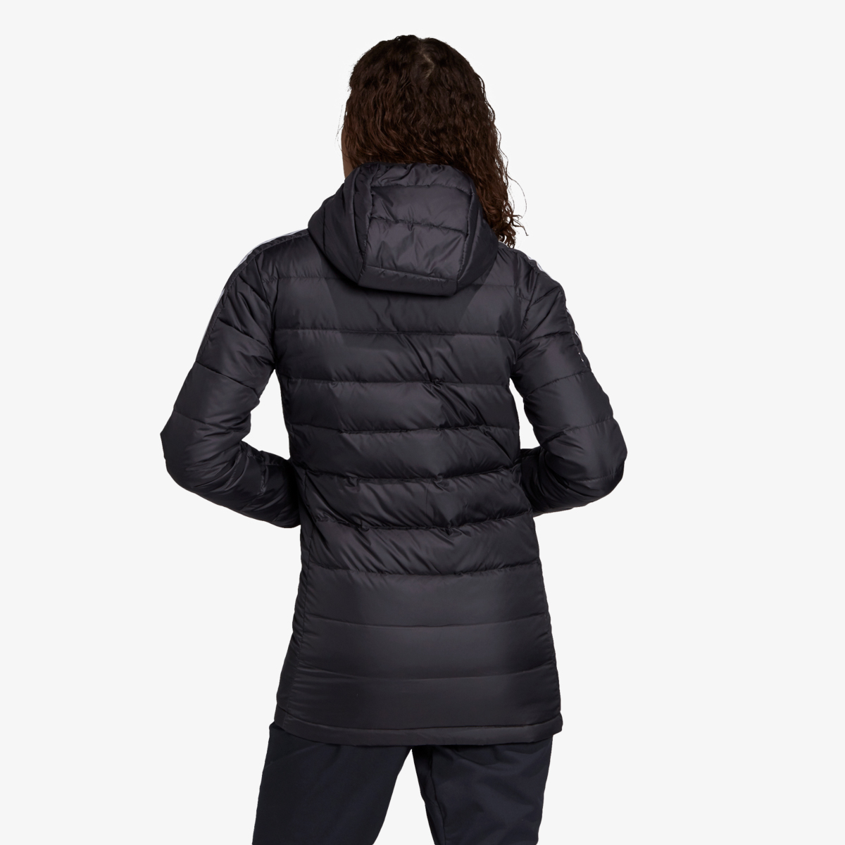 adidas ЯКЕ ESSENTIALS LIGHT DOWN HOODED PARKA | Спортни обувки, дрехи,  оборудване