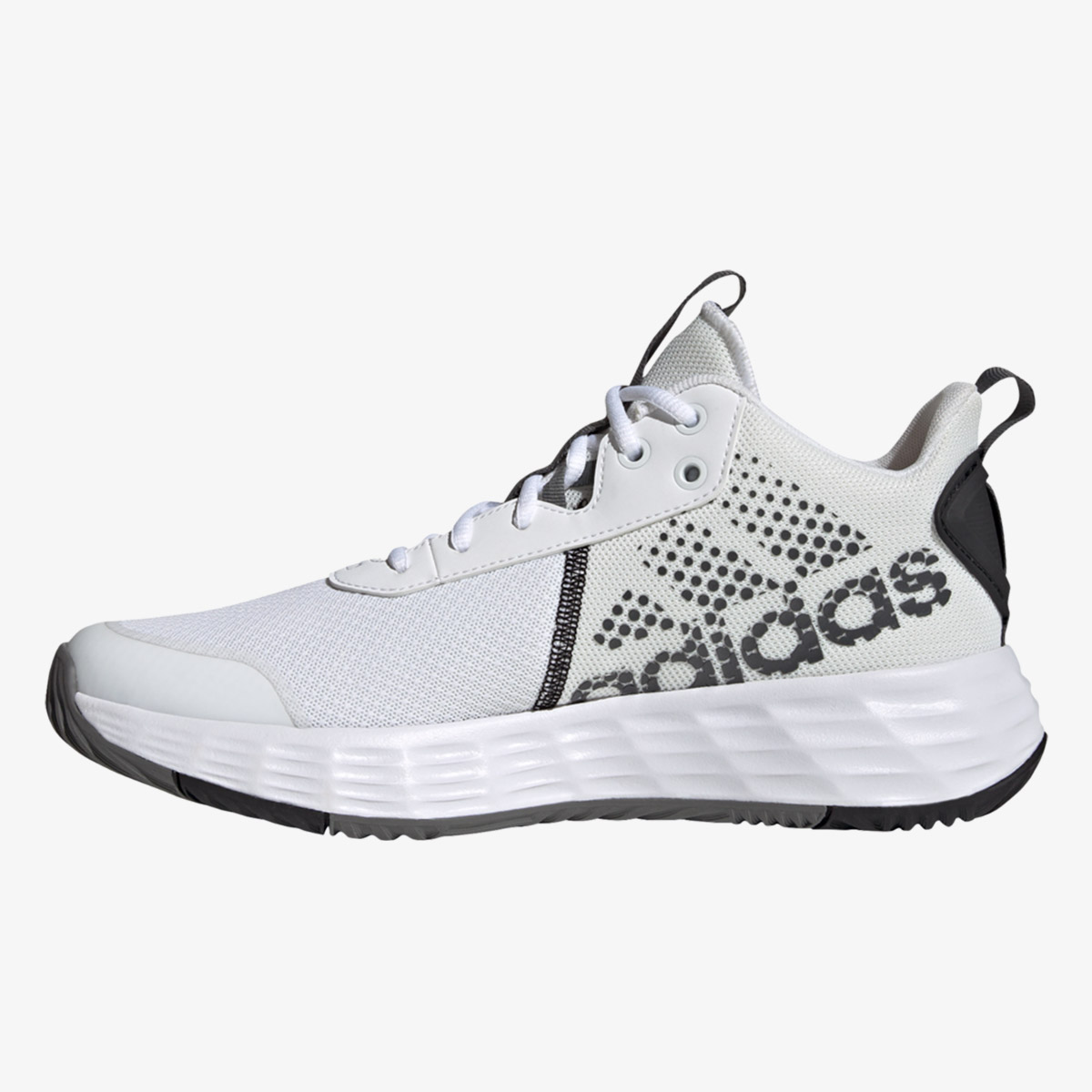 Buty adidas - Ownthegame 2.0 K H01556 Cloud White/Core Black/True Orange - Unisex | Wiosna 2022 