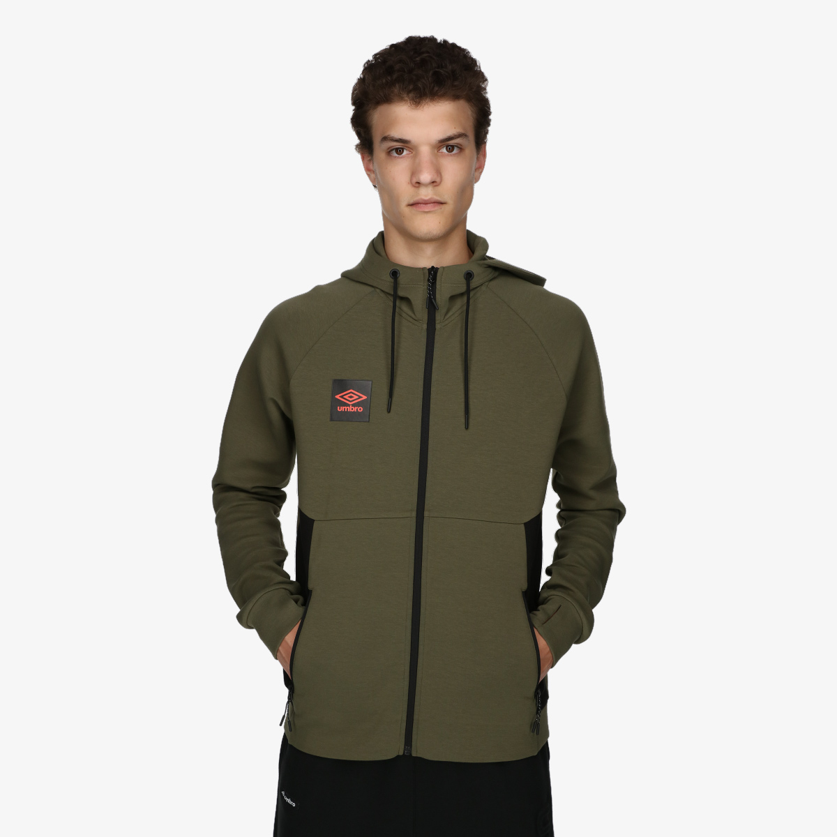 Umbro DIAMOND FULL ZIP HOODIE | Спортни обувки, дрехи, оборудване