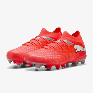 Puma FUTURE 9 MATCH FG/AG Glowing Red-PUMA Wh 