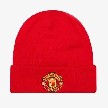 NEW ERA Шапка с козирка CUFF BEANIE MANCHESTER UNITED FC 