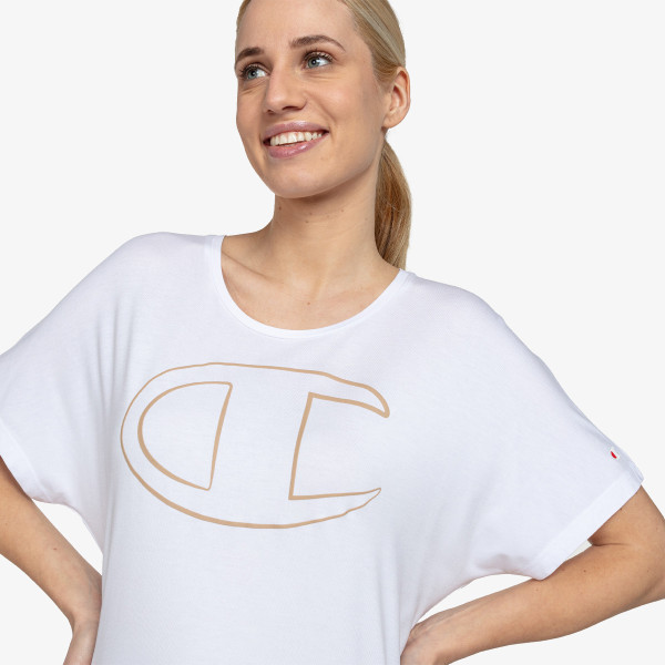 Champion Тениска LADY BIG LOGO T-SHIRT 