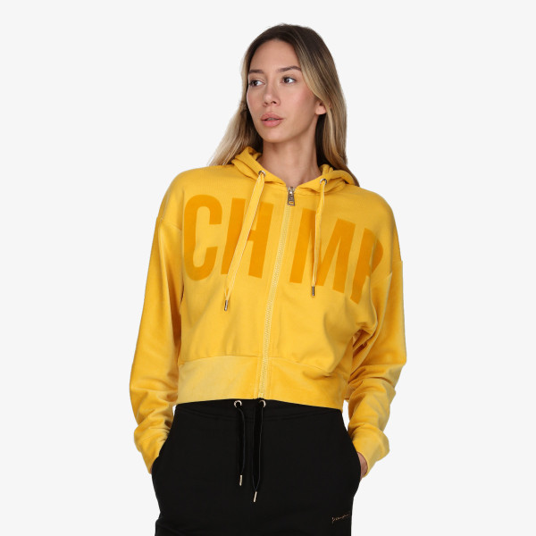 Champion Суитшърт LADY VELOUR FULL ZIP HOODY 