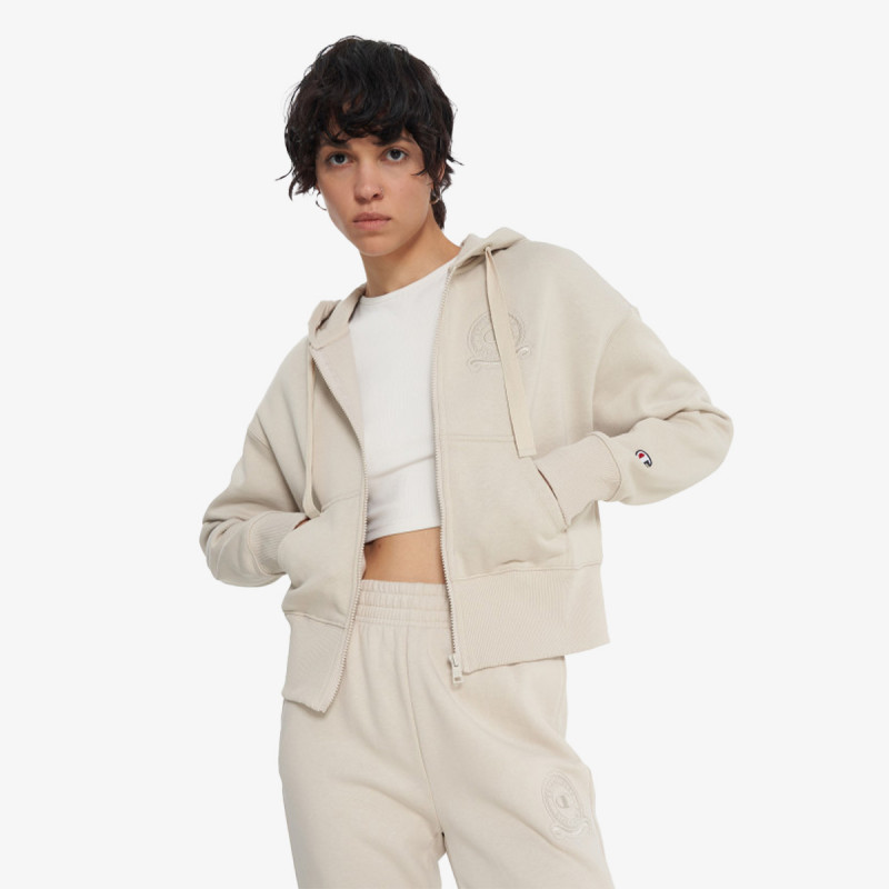 Champion Hooded Full Zip Sweatshirt 