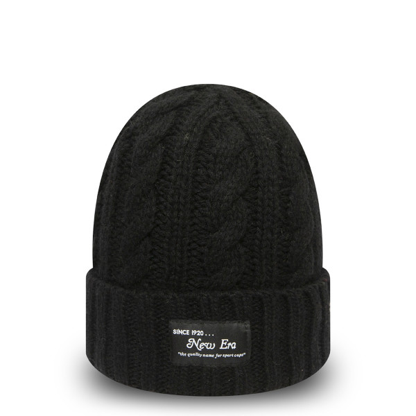 New Era KAPA NEW ERA RIBBED CUFF KNIT NE BLK 