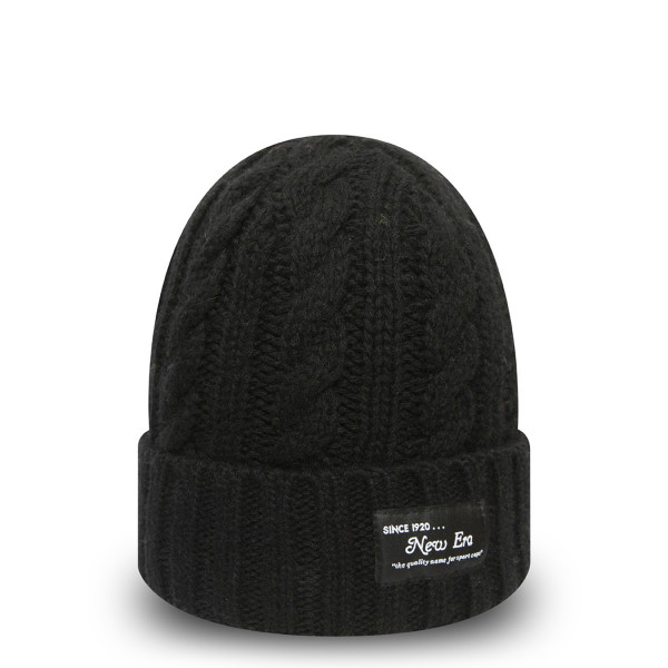New Era KAPA NEW ERA RIBBED CUFF KNIT NE BLK 