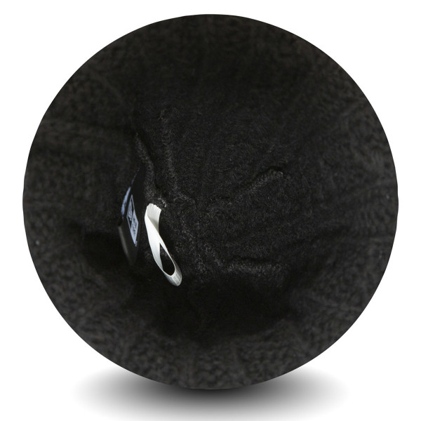 New Era KAPA NEW ERA RIBBED CUFF KNIT NE BLK 