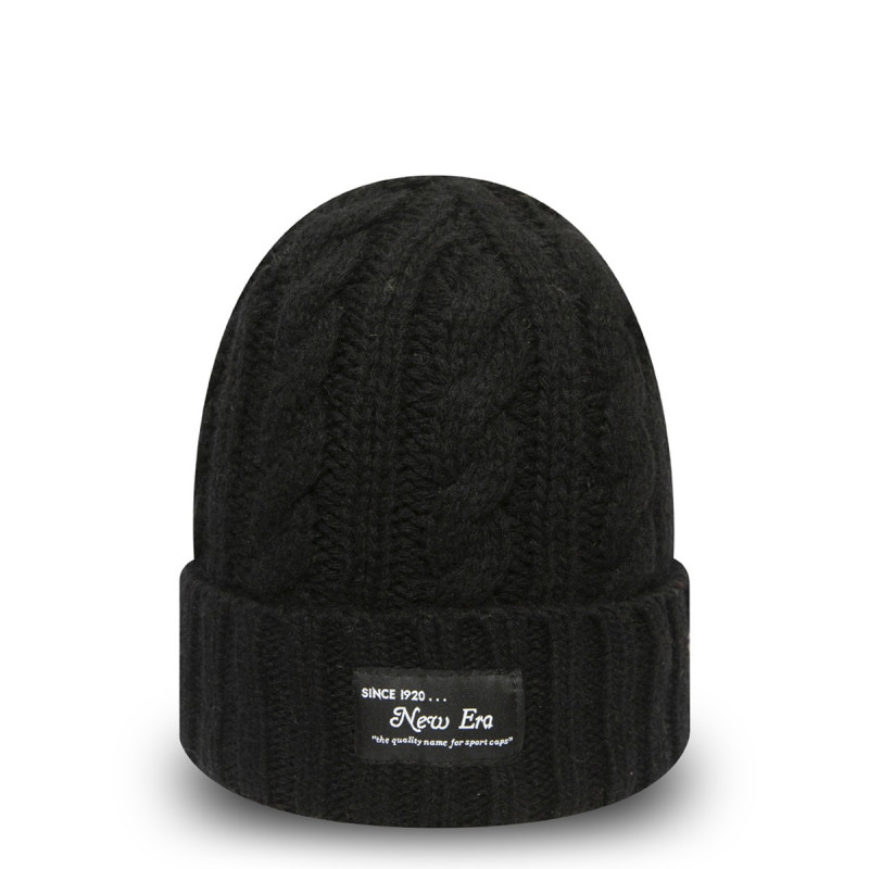 New Era KAPA NEW ERA RIBBED CUFF KNIT NE BLK 
