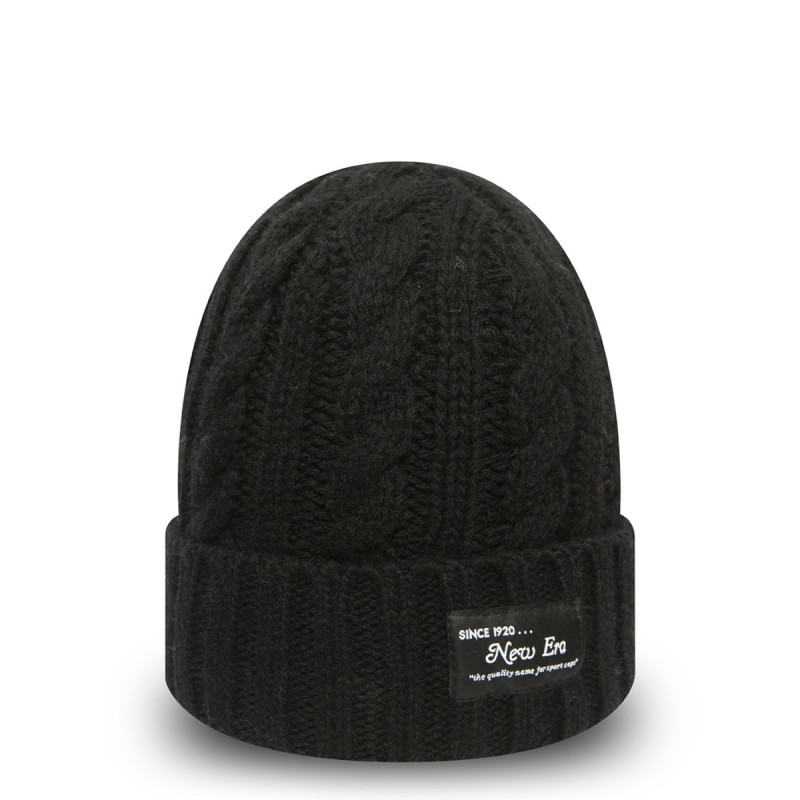 New Era KAPA NEW ERA RIBBED CUFF KNIT NE BLK 