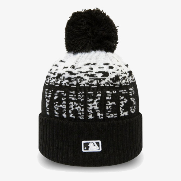 New Era KAPA MLB SPORT KNIT KIDS NEYYAN BLKWHI 