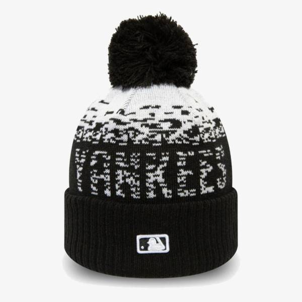 New Era Шапка KAPA MLB SPORT KNIT KIDS NEYYAN BLKWHI 