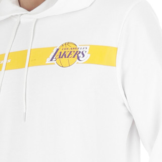 New Era PULOVER NBA TEAM LOGO PO HOODY LOSLAK WH 