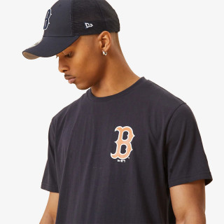 New Era MAJICA MLB LEFT CHEST TEAM LOGO T BOSRED 