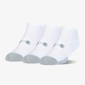 Under Armour Adult HeatGear® No Show Socks 3-Pack 