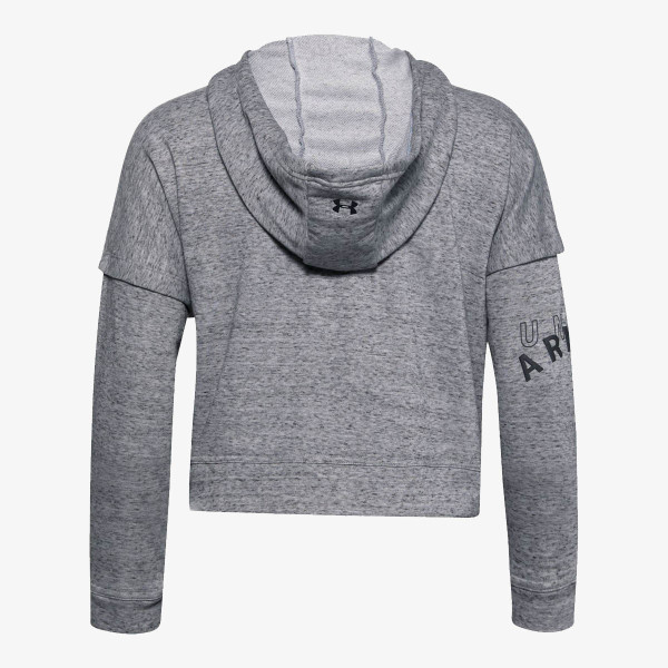 Under Armour UA RIVAL TERRY 1/2 ZIP HOODIE 