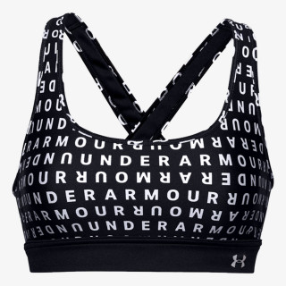 Under Armour Armour Mid Crossback Printed Bra 