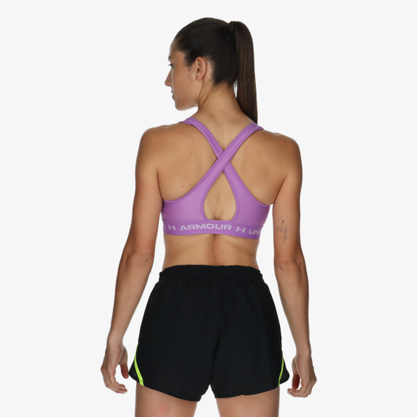 Under Armour Спортно бюстие Crossback Mid Bra 