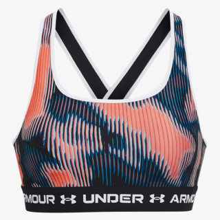 Under Armour Women's Armour® Mid Crossback Print Sports Bra 
