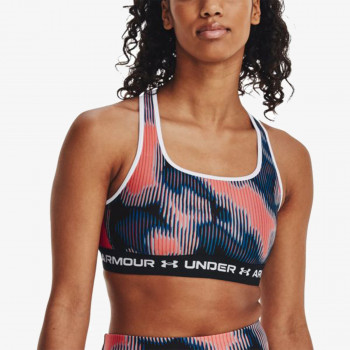 Under Armour Спортно бюстие Women's Armour® Mid Crossback Print Sports Bra 