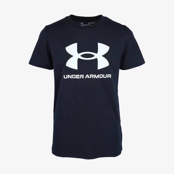 Under Armour Boys' UA Sportstyle Logo Short Sleeve 