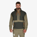 Under Armour UA RUSH WOVEN HOODED POPOVER 