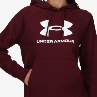 Under Armour Women's UA Rival Fleece Big Logo Hoodie 