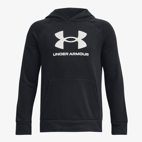Under Armour Boys' UA Rival Fleece Big Logo Hoodie 