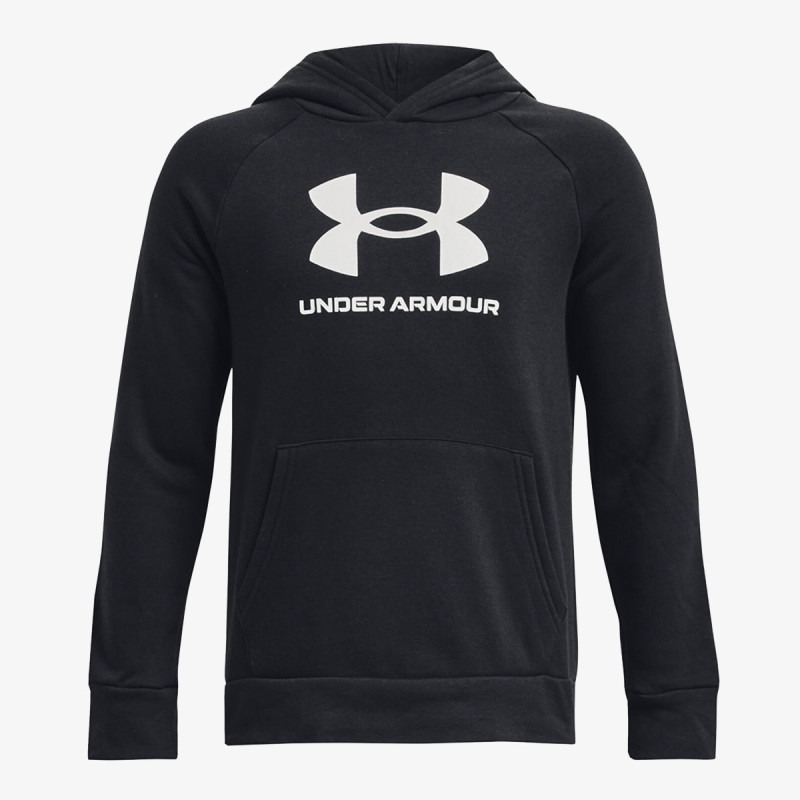 Under Armour Boys' UA Rival Fleece Big Logo Hoodie 