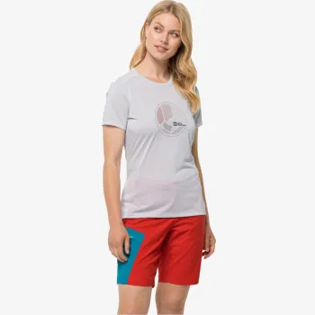 JACK WOLFSKIN ТЕНИСКА CROSSTRAIL GRAPHIC T W 