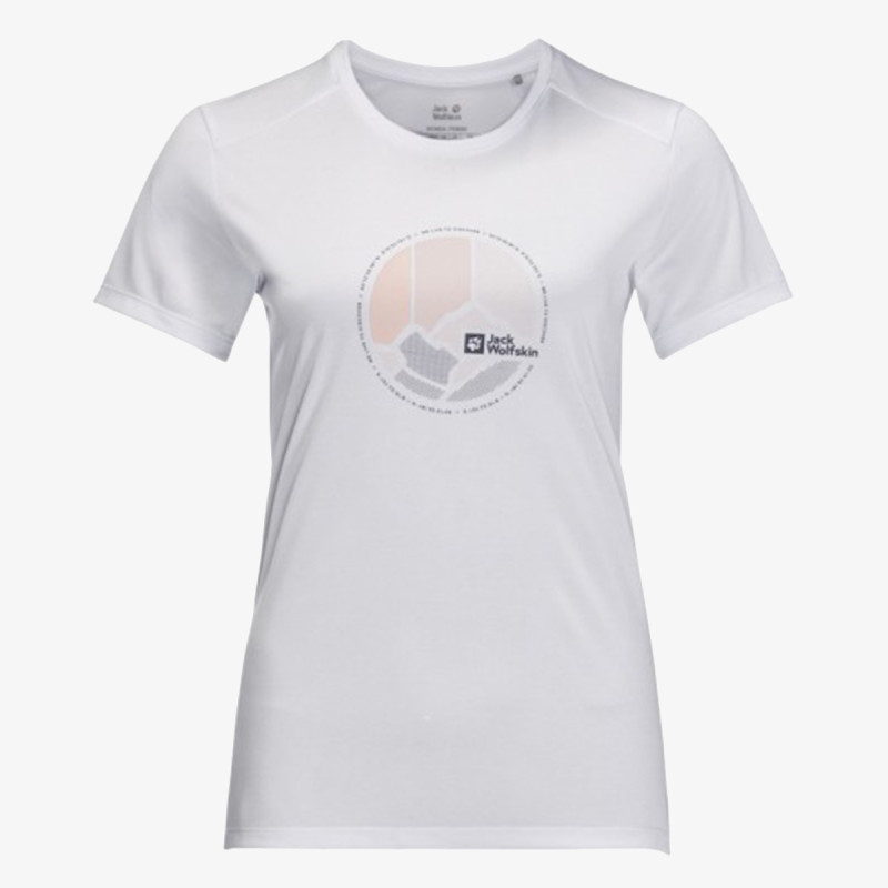 Jack Wolfskin CROSSTRAIL GRAPHIC T W 