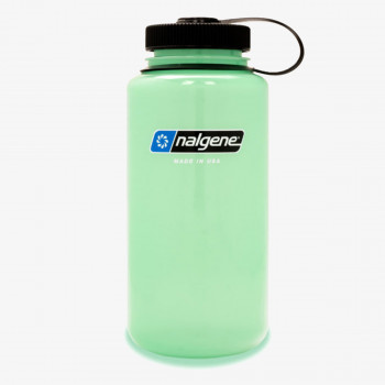 NALGENE Бутилка за вода NALGENE WIDE MOUTH 1000ML GLOW GREEN SUS 