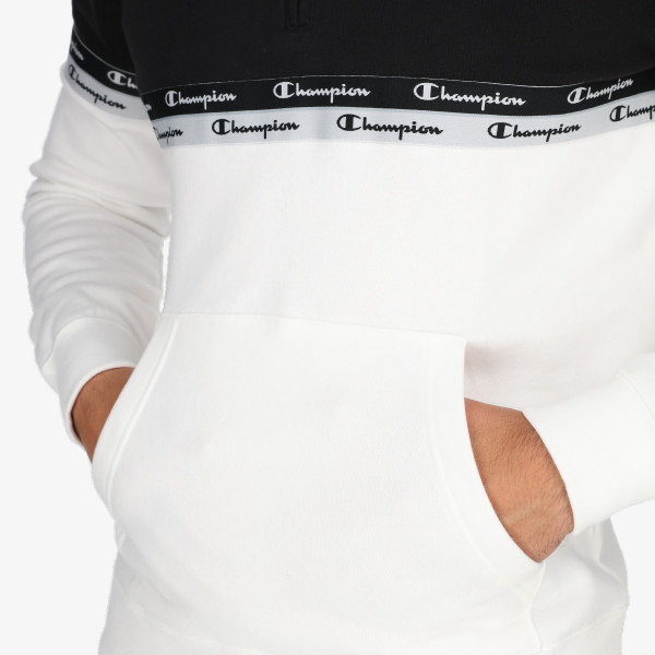 Champion HOODED HALF ZIP 