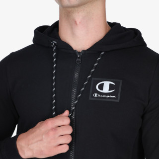 Champion Суитшърт RUBBER LOGO FULL ZIP 