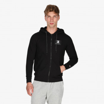 Champion RUBBER LOGO FULL ZIP 