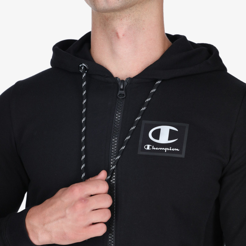 Champion RUBBER LOGO FULL ZIP 