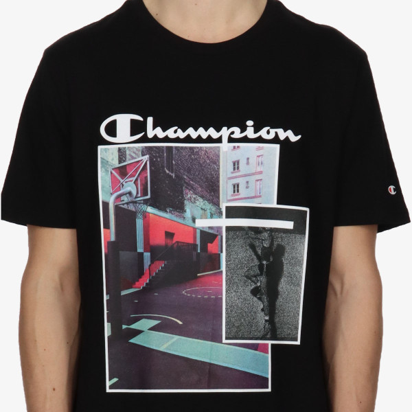 Champion Тениска BASKET PHOTO T-SHIRT 