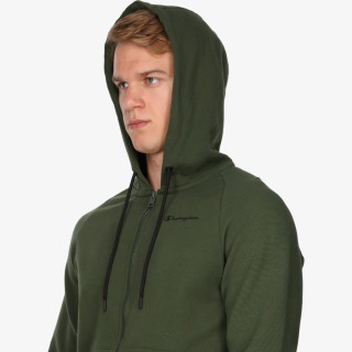 Champion Суитшърт RIBBED FULL ZIP HOODY 