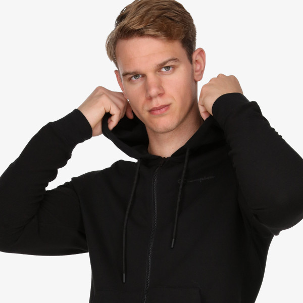 Champion Суитшърт RIBBED FULL ZIP HOODY 