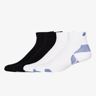 Asics 2PPK CUSHION RUN QUARTER SOCK 