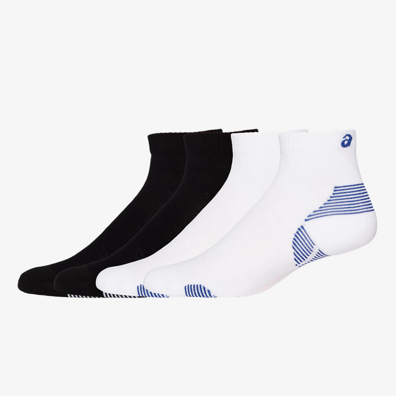 Asics 2PPK CUSHION RUN QUARTER SOCK 