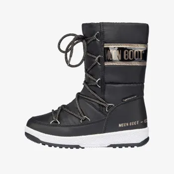 MOON BOOT БОТУШИ MOON BOOT JR G.QUILTED WP BLACK/COPPER 