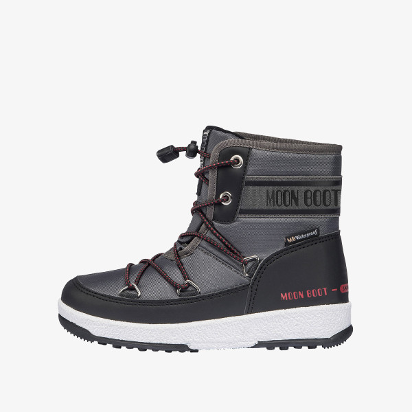 Moon Boot MOON BOOT JR BOY MID WP 2 BLACK/CASTLERO 