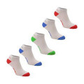 Slazenger 5PK TRAINER SOCK 00 BRIGHT ASST JUNIOR 1 