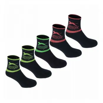 5PK COL CREW SOCK 10 MULTI