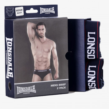 Lonsdale Бельо 2 pack Brief 