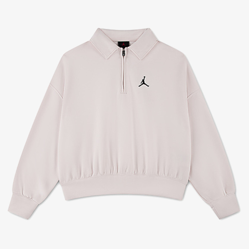 JORDAN JDG SHE'S AN ALLSTAR HALF ZIP 