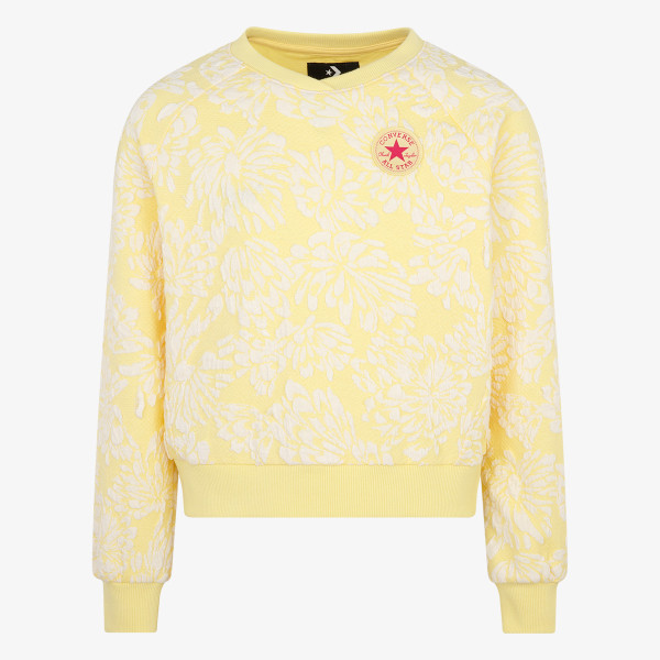 Nike Суитшърт CNVG FLORAL JACQUARD CREWNECK 